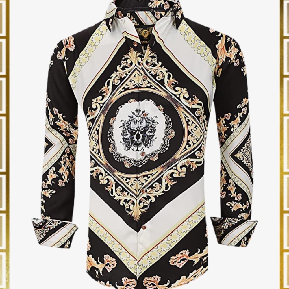 PREMIERE DESIGNER MENS LUXURY LONG SLEEVE TOP